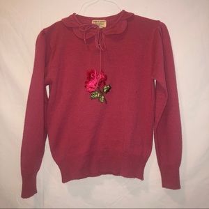 Cobble Creek Rose Sweater